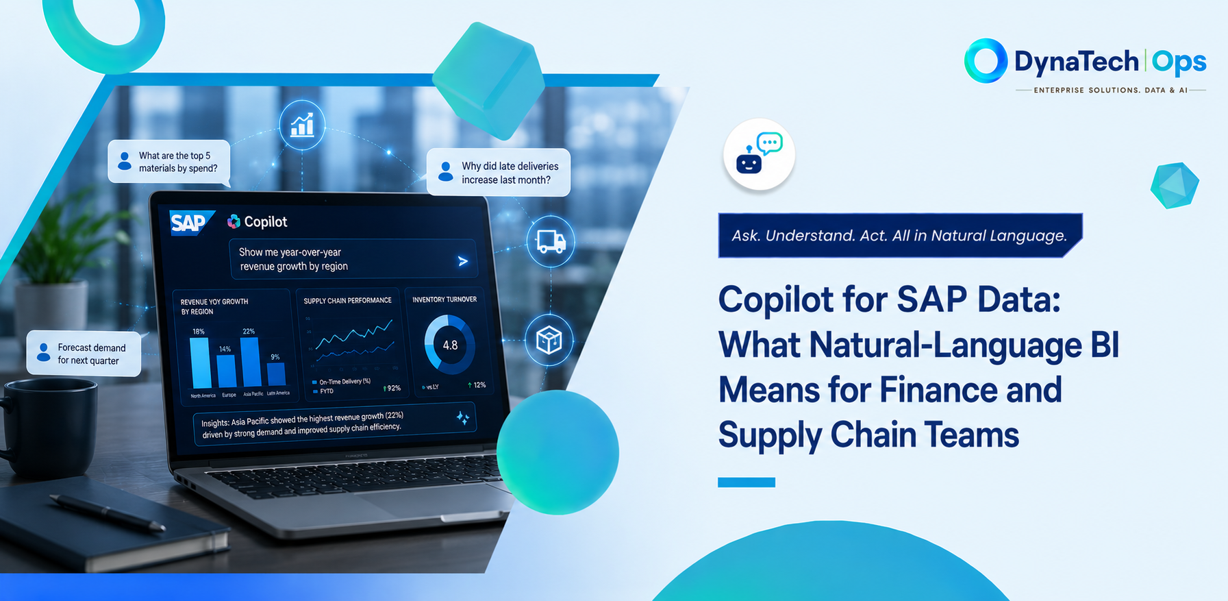 Copilot for SAP Data: What Natural-Language BI Means for Finance and Supply Chain Teams